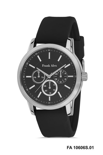 FRANK ALEX SLİKON KOL SAATİ